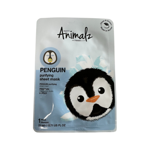 masque BAR - Face Mask Pretty Animalz - Penguin