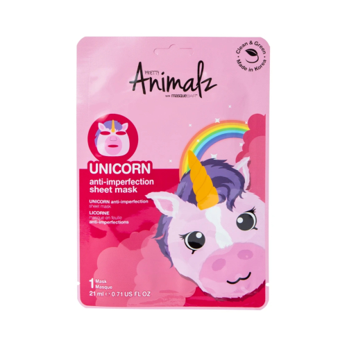 masque BAR - Face Mask Pretty Animalz - Unicorn