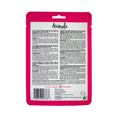 masque BAR - Face Mask Pretty Animalz - Unicorn