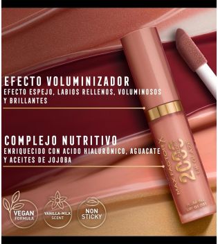 Max Factor - Volumizing Lip Gloss 2000 Calorie Lip Glaze - 085: Floral Cream