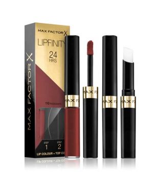 Max Factor - Liquid lipstick and balm Lipfinity 24h - 110: Passionate