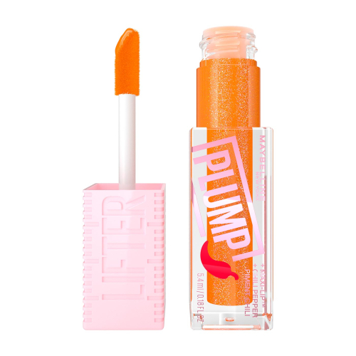Maybelline - Volumizing Lip Gloss Lifter Plump - 008: Hot Honey