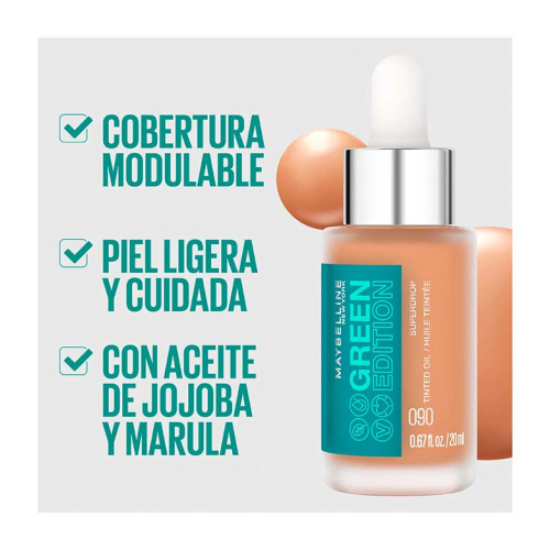 Maybelline - *Green Edition* - Tinted Facial Oil Superdrop Tinted Oil - 10