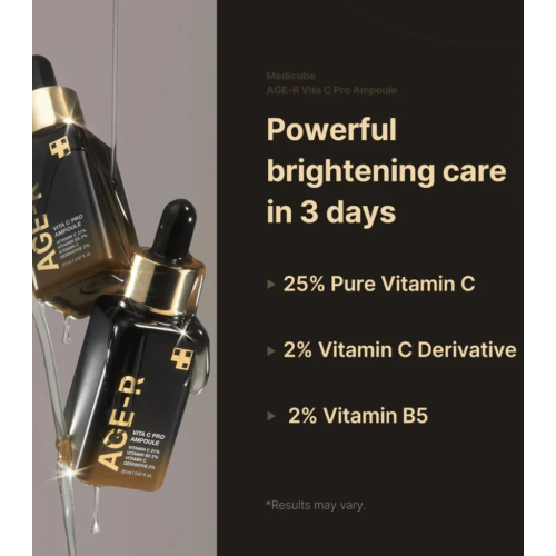 Medicube - *Age-R* - Concentrated Serum Vita C Pro Ampoule