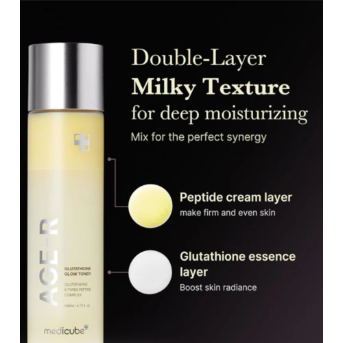 Medicube - *Age-R* - Hydrating Toner Glutathione Glow Toner