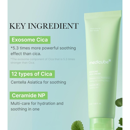 Medicube - *Cica* - Repairing facial cream Exosome Cica Cream