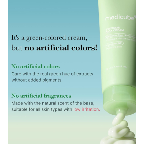 Medicube - *Cica* - Repairing facial cream Exosome Cica Cream