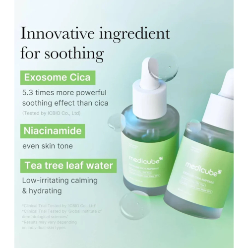 Medicube - *Cica* - Soothing Serum Exosome Cica Ampoulle