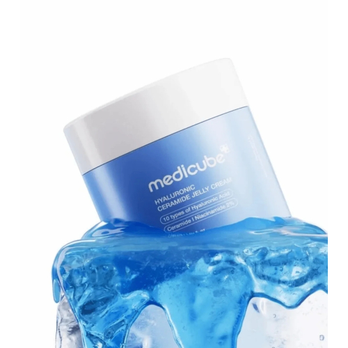 Medicube - Moisturizing facial cream Hyaluronic Aqua Cooling Ceramide Jelly