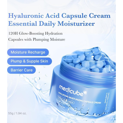 Medicube - Hyaluronic Moisturizing Capsule Cream moisturizing facial cream
