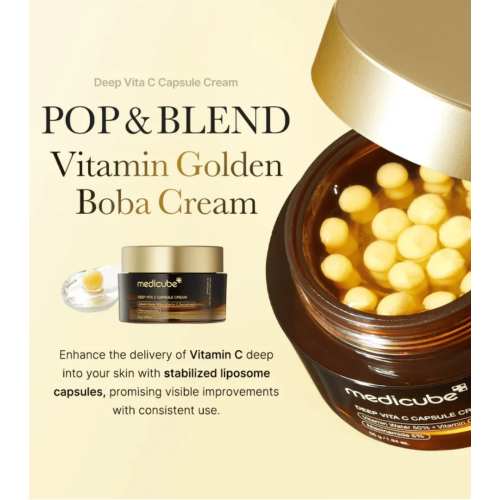 Medicube - *Deep Vita C* - Brightening facial cream Deep Vita C Capsule Cream