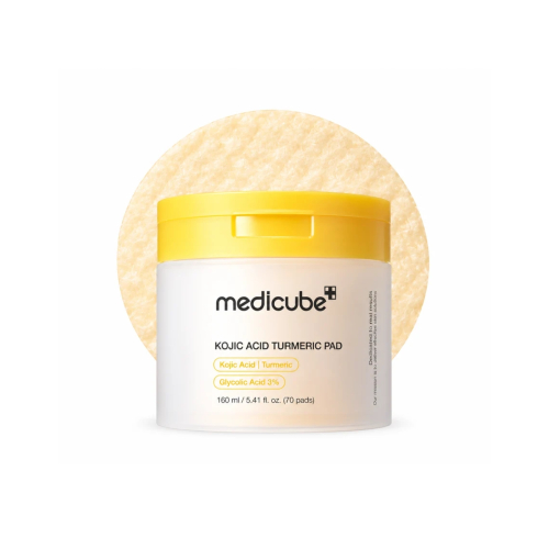 Medicube - *Kojic Acid* - Brightening pads with kojic acid and turmeric - 70pads