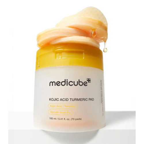 Medicube - *Kojic Acid* - Brightening pads with kojic acid and turmeric - 70pads