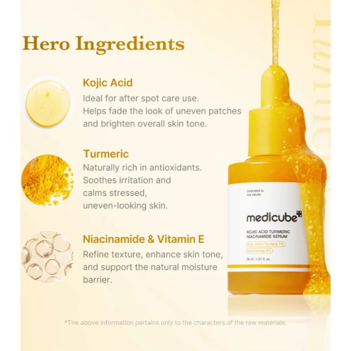 Medicube - *Kojic Acid* - Facial serum with niacinamide
