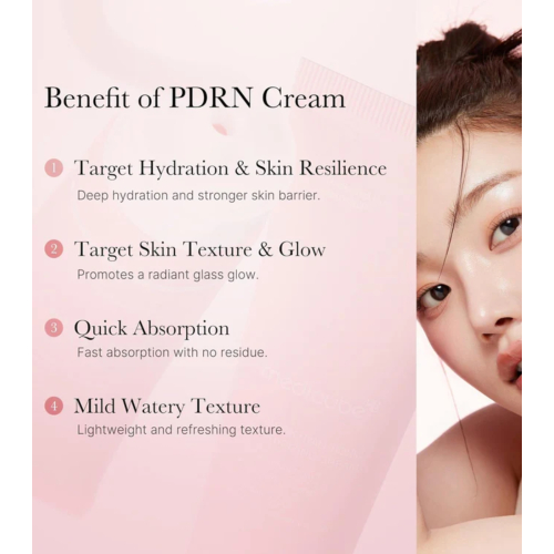 Medicube - *PDRN Pink* - Moisturizing facial cream Hyaluronic Moisturizing