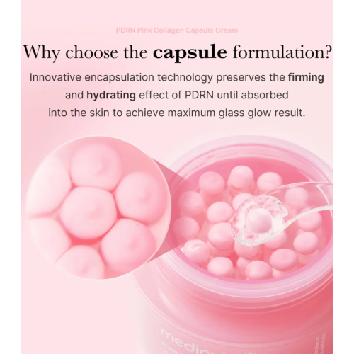 Medicube - *PDRN Pink* - Brightening Face Cream Collagen Capsule Cream