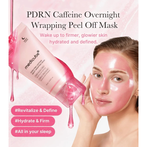 Medicube - *PDRN Pink* - Facial mask Caffeine Night Wrapping