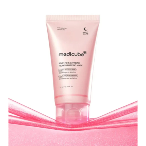 Medicube - *PDRN Pink* - Facial mask Caffeine Night Wrapping
