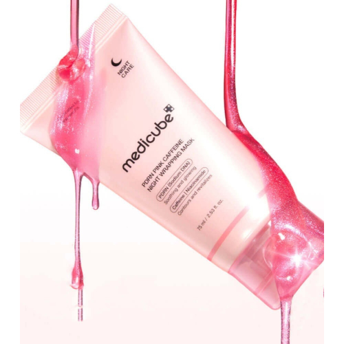 Medicube - *PDRN Pink* - Facial mask Caffeine Night Wrapping
