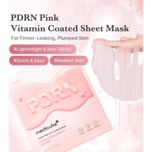 Medicube - *PDRN Pink* - Mask PDRN Pink Vita Coating