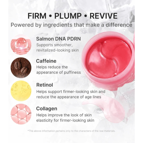 Medicube - *PDRN Pink* - Eye contour patches Caffeine Collagen