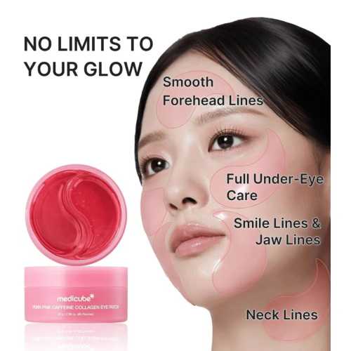 Medicube - *PDRN Pink* - Eye contour patches Caffeine Collagen