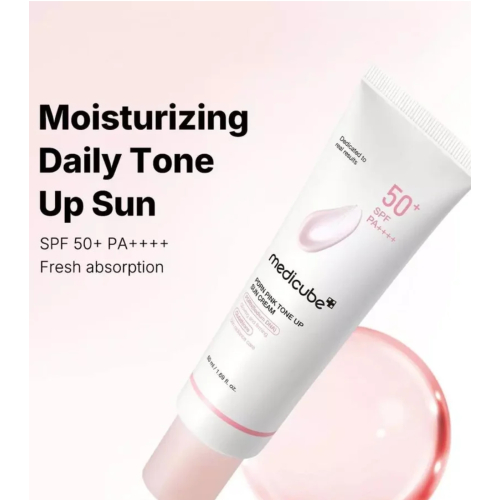 Medicube - *PDRN Pink* - Facial sunscreen SPF50+ PA++++