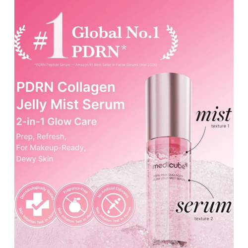 Medicube - *PDRN Pink* - Facial mist serum Collagen Glow Jelly Mist