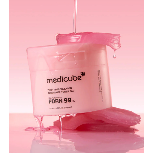 Medicube - *PDRN Pink* - Gel toner in pad format - 70pads
