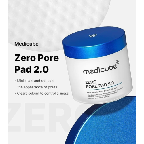 Medicube - *Zero Pore* - AHA+BHA Exfoliating Pads - 70pcs
