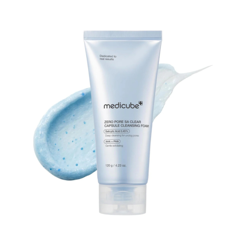 Medicube - *Zero Pore* - Exfoliating Foaming Facial Cleanser Clear Capsule