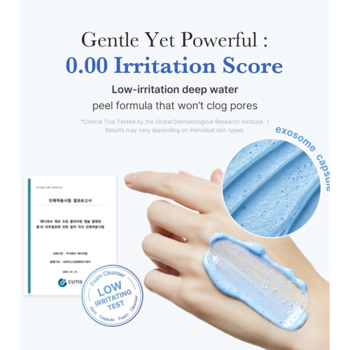 Medicube - *Zero Pore* - Exfoliating Foaming Facial Cleanser Clear Capsule