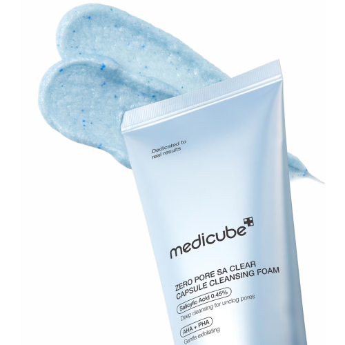 Medicube - *Zero Pore* - Exfoliating Foaming Facial Cleanser Clear Capsule