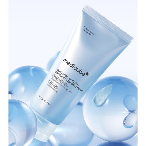 Medicube - *Zero Pore* - Exfoliating Foaming Facial Cleanser Clear Capsule