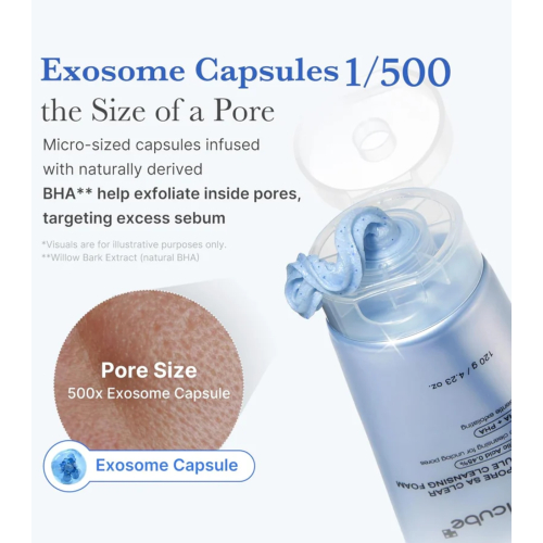Medicube - *Zero Pore* - Exfoliating Foaming Facial Cleanser Clear Capsule