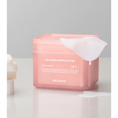 Mediheal - Facial tonic with collagen pads format