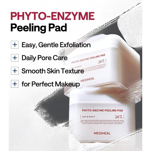 Mediheal - Facial toner in pads Phyto Enzyme Peeling Pad - 90 pads