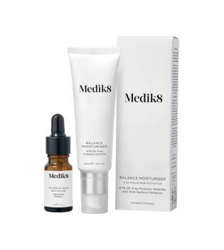 Medik8 - Balancing Moisturizing Cream Set Balance Moisturiser and Glycolic Acid Activating Serum
