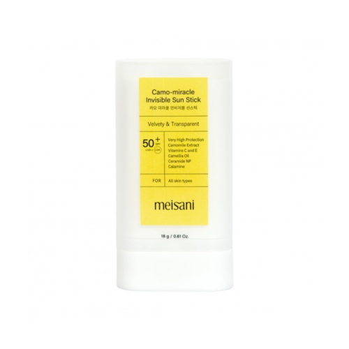 Meisani - Facial sunscreen stick Camo-miracle Invisible SPF50+