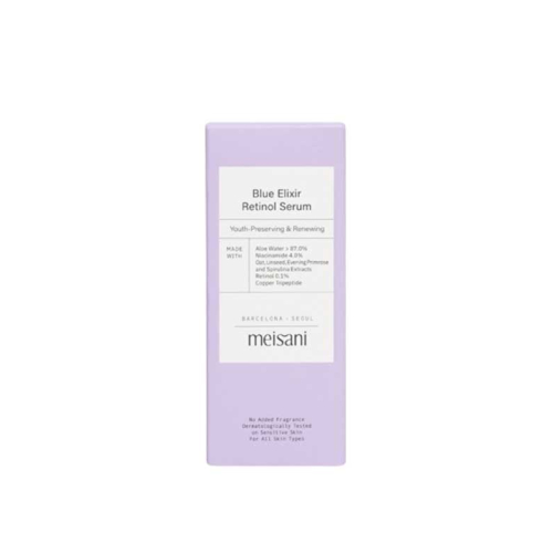 Meisani - Anti-aging and renewal serum Retinol Blue Elixir