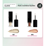 Mesauda - Pack of 2 liquid shadows Galactic Shadow - 101: Atmosphere + 105: Another World