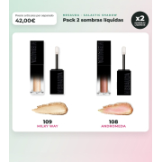 Mesauda - Pack of 2 liquid shadows Galactic Shadow - 109: Milky Way + 108: Andromeda