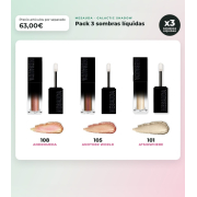 Mesauda - Pack of 3 liquid shadows Galactic Shadow - 108: Andromeda + 105: Another World + 101: Atmosphere