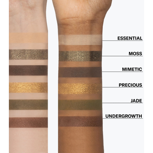 Mesauda - Eyeshadow Palette Bare Harmony 3.0 - 205: Hidden Green