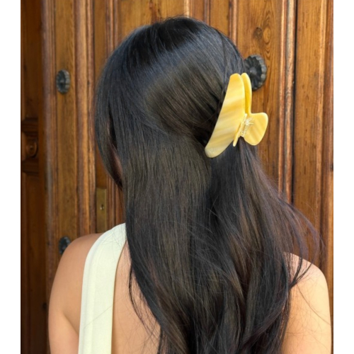 Miin Cosmetics - Hair Clip - Yellow