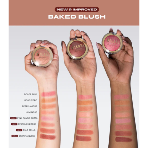 Milani -  Baked Blush - 02 Rose D`Oro