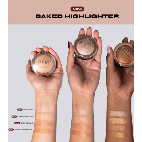 Milani - Powder Highlighter Baked - 04: Bronze Splendore