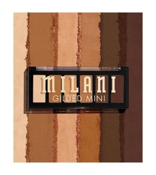 Milani - Eyeshadow Palette Gilded Mini - 110: Whiskey Business