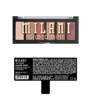 Milani - Eyeshadow Palette Gilded Mini - 120: It's All Rose