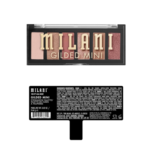 Milani - Eyeshadow Palette Gilded Mini - 120: It's All Rose